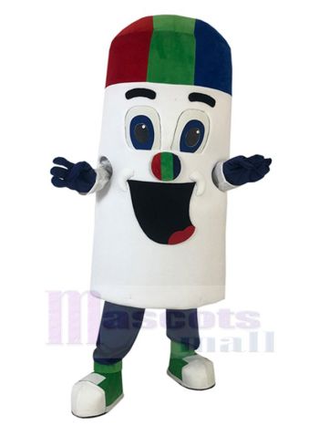 Pille maskottchen kostüm