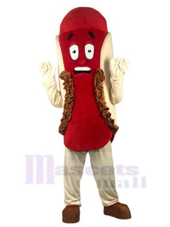 Hotdog maskottchen kostüm