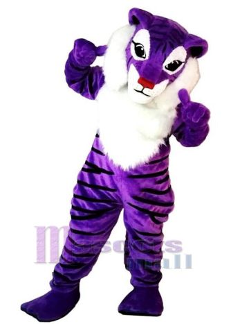 Tiger maskottchen kostüm