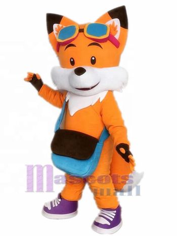 Fuchs maskottchen kostüm