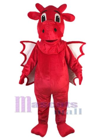 Drachen maskottchen kostüm