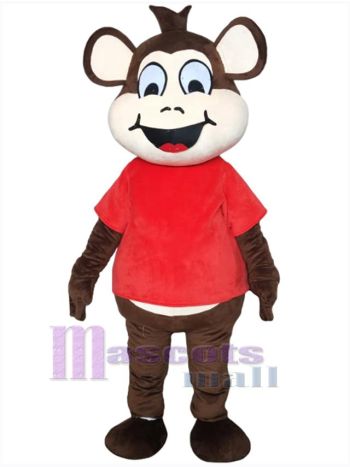 Affe maskottchen kostüm
