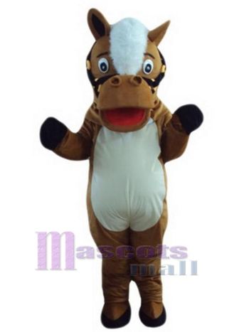 Pferd maskottchen kostüm
