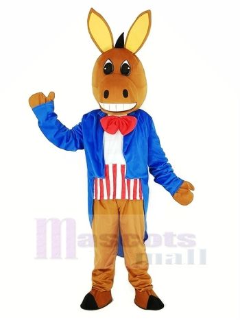 Patriotisch Esel Maskottchen Kostüm Tier	