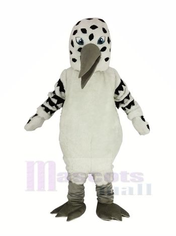 Neu Schwarz und Weiß Strandläufer Vogel Maskottchen Kostüm Tier