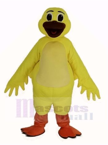 Gelb Paddel Ente Maskottchen Kostüm Tier