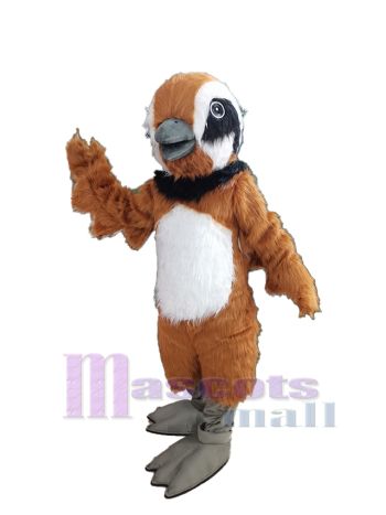 Wachtelvogel maskottchen kostüm