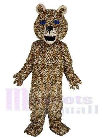 Jaguar maskottchen kostüm