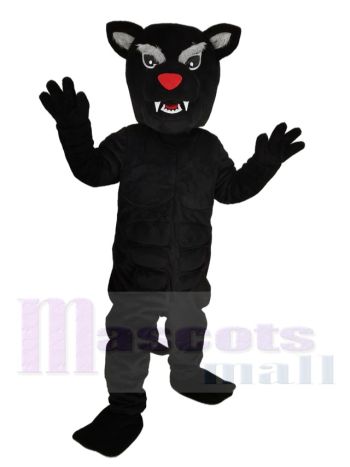 Panther maskottchen kostüm