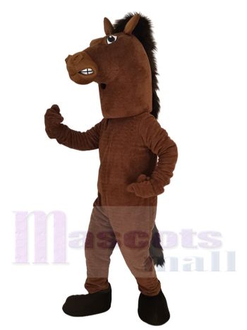 Heftig Hengst Pferd Maskottchen Kostüm Tier