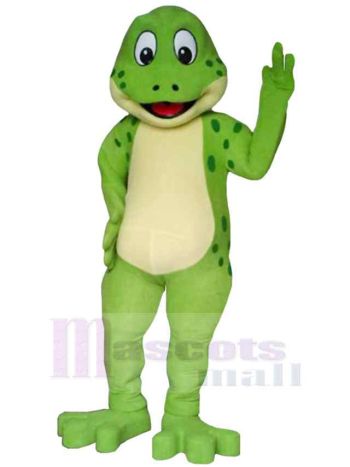 Frosch maskottchen kostüm