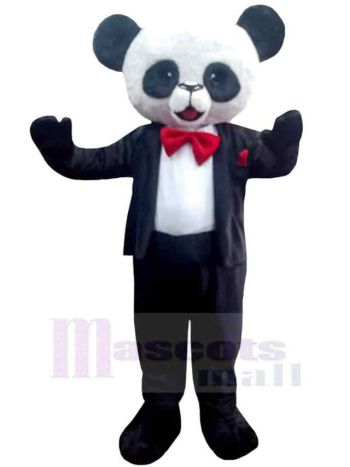 Panda maskottchen kostüm