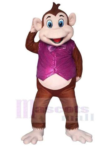 Affe maskottchen kostüm