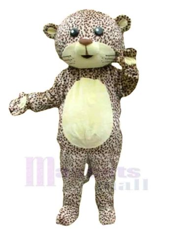 Leopard maskottchen kostüm