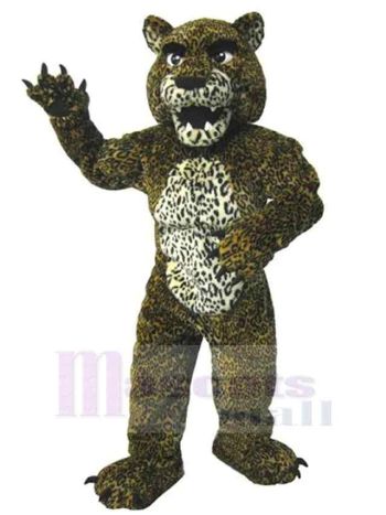 Leopard maskottchen kostüm