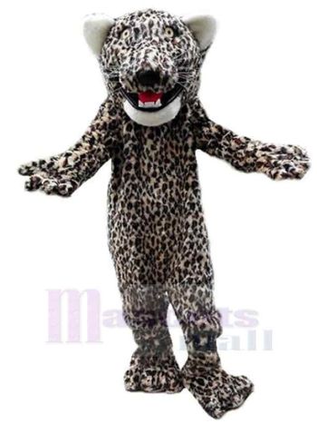Leopard maskottchen kostüm