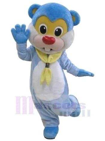Biber maskottchen kostüm
