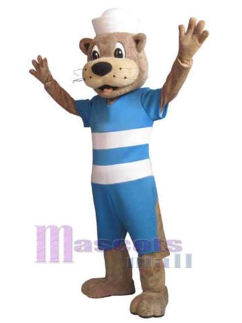 Otter maskottchen kostüm