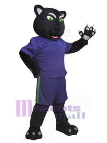 Panther Maskottchen kostüm