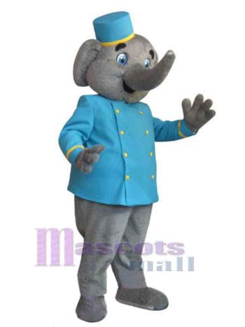 Elefant maskottchen kostüm