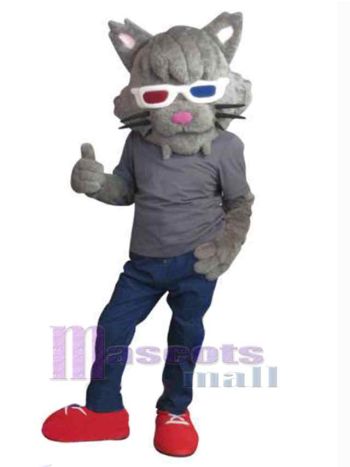 Katze maskottchen kostüm