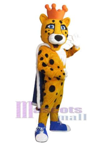 Gepard Maskottchen kostüm