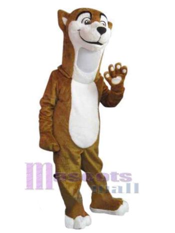 Wiesel maskottchen kostüm