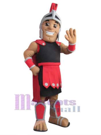 Spartanisch maskottchen kostüm