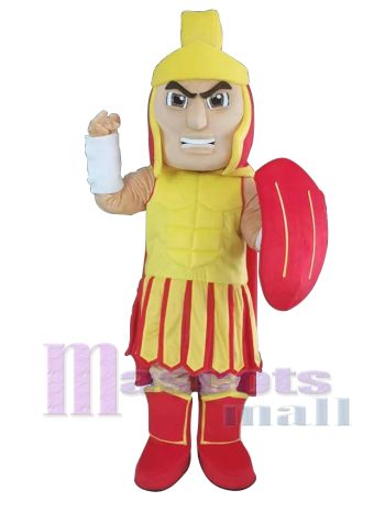 Spartanisch maskottchen kostüm