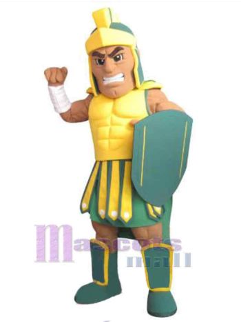 Spartanisch maskottchen kostüm