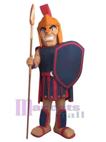 Spartanisch Trojaner maskottchen kostüm