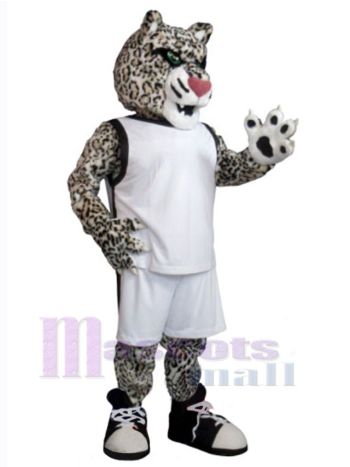 Leopard Maskottchen kostüm