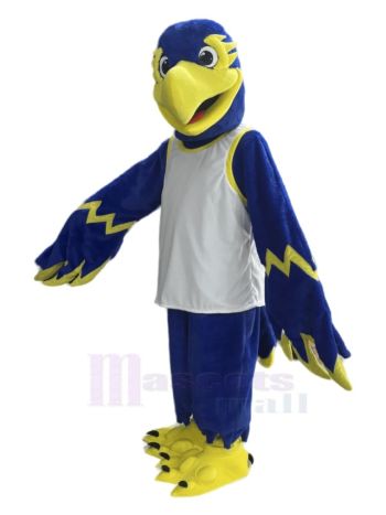 Blauer Falke Vogel Maskottchen Kostüm Tier