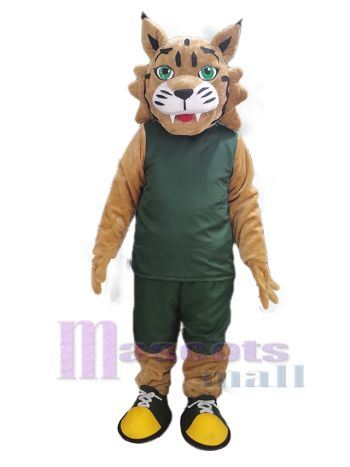 Rotluchs maskottchen kostüm