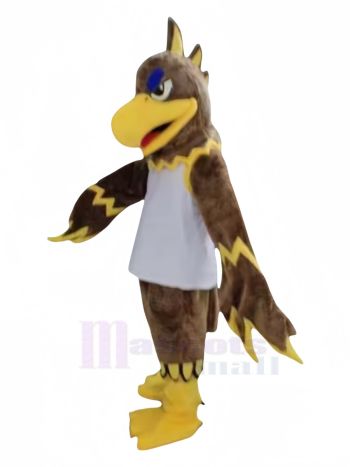 Falke maskottchen kostüm