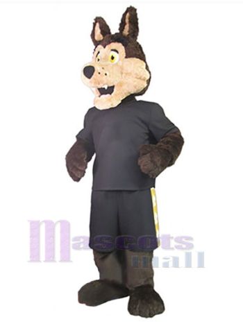 Kojote maskottchen kostüm