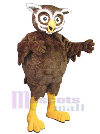 Eule maskottchen kostüm