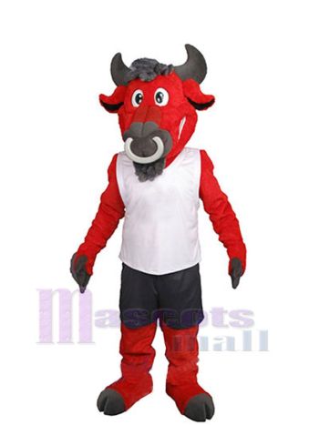 Stier maskottchen kostüm