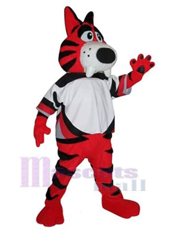 Tiger maskottchen kostüm