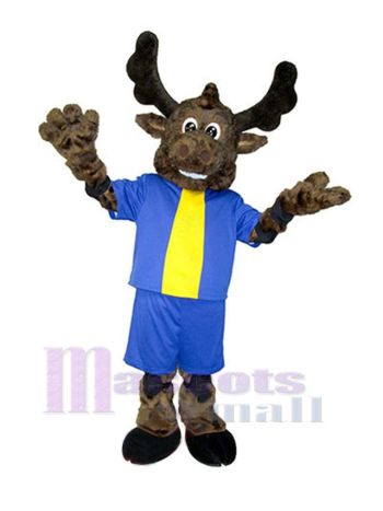 Elch maskottchen kostüm