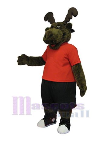 Elch maskottchen kostüm