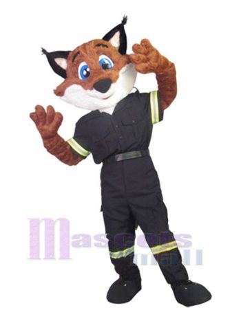 Fuchs maskottchen kostüm