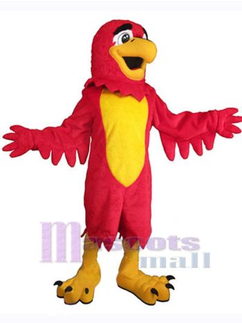Falke maskottchen kostüm