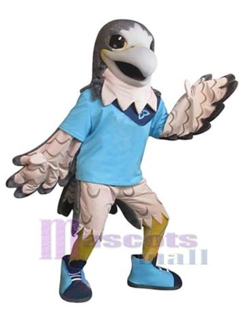 Falke maskottchen kostüm