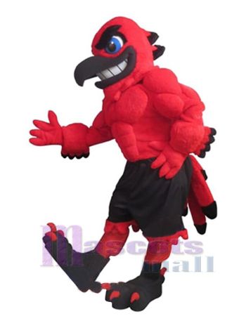 Falke maskottchen kostüm