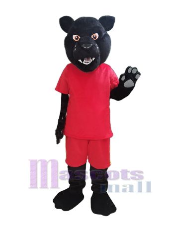 Panther Maskottchen kostüm