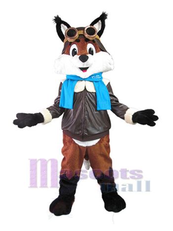 Fuchs maskottchen kostüm