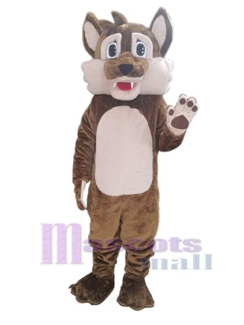 Kojote maskottchen kostüm