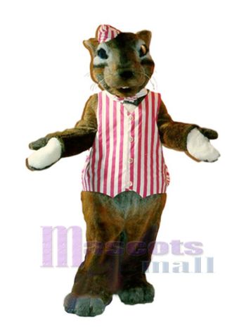 Streifenhörnchen maskottchen kostüm