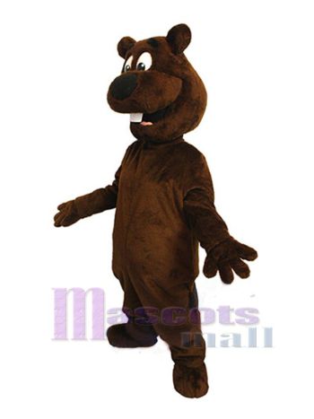 Biber maskottchen kostüm